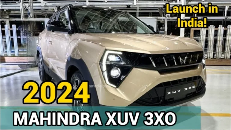 New Mahindra 3XO Car