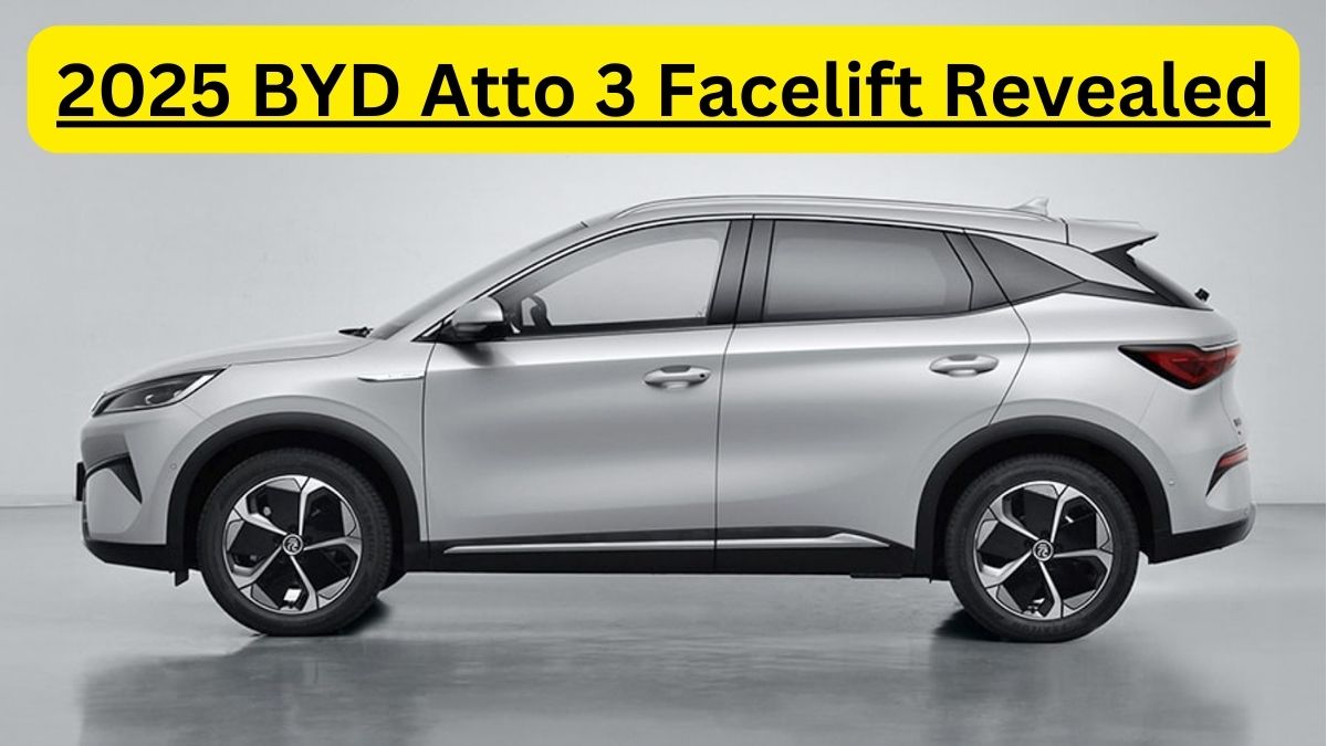 2025 BYD Atto 3 Facelift Revealed